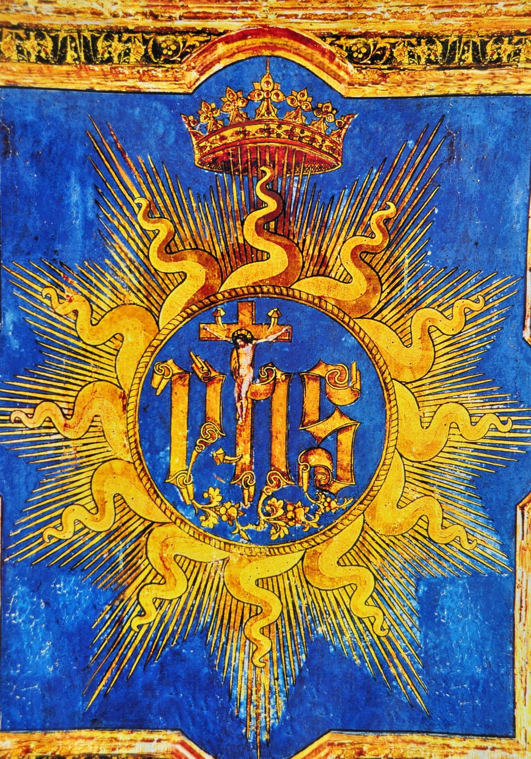 Monogram st bernardine traditional catholic