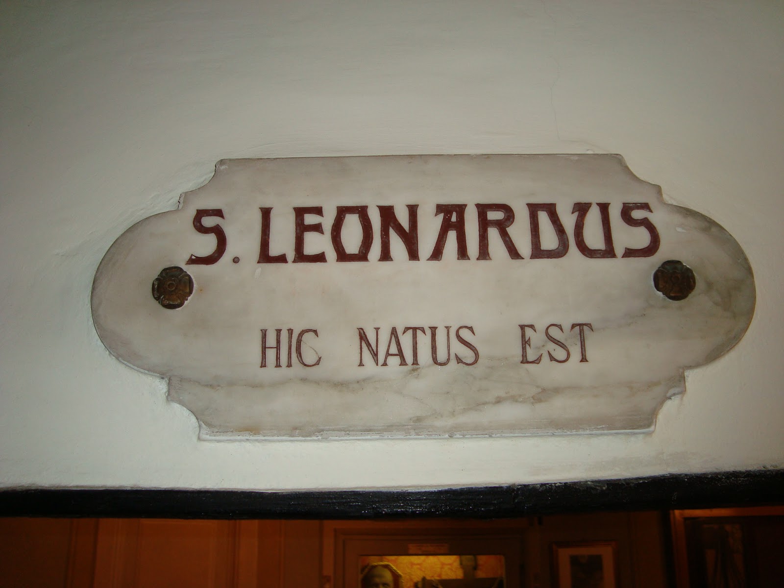 Stleonard birthplace traditional catholic